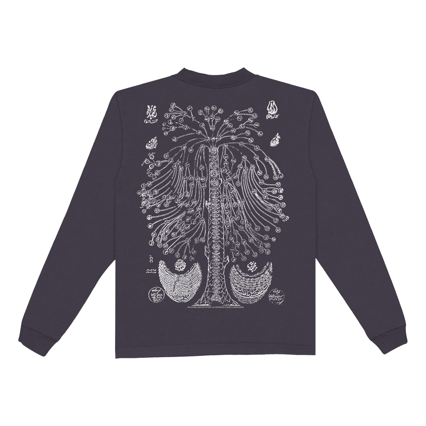 PJE X YCC CHILDREN OF THE STONES L/S T-SHIRT / OFF-BLACK