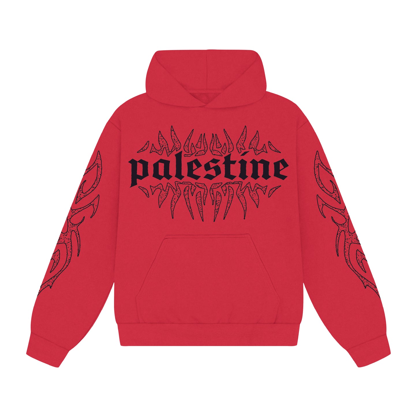 ETCHED HOODED SWEATSHIRT