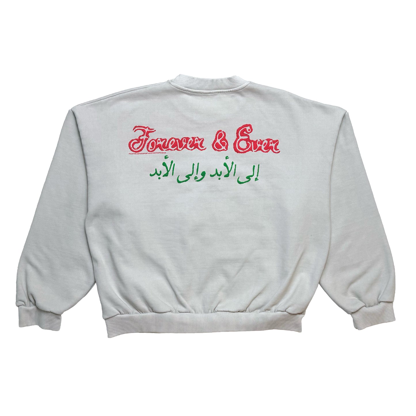 PJE X LIA KANTROWITZ FOREVER & EVER CREWNECK SWEATSHIRT