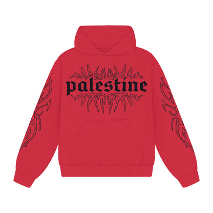 ETCHED HOODED SWEATSHIRT