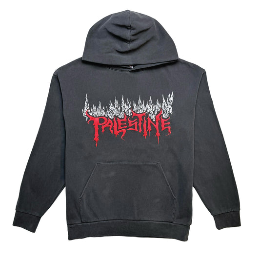 FLAME HOODED SWEATSHIRT