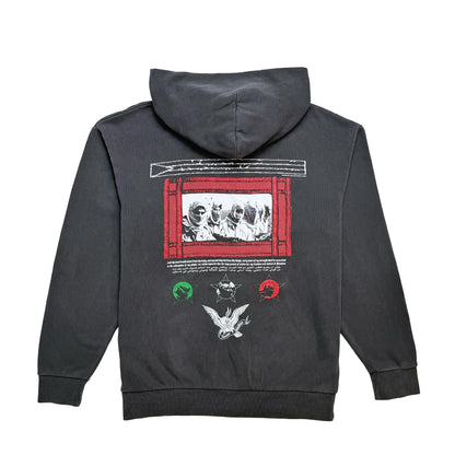 FLAME HOODED SWEATSHIRT