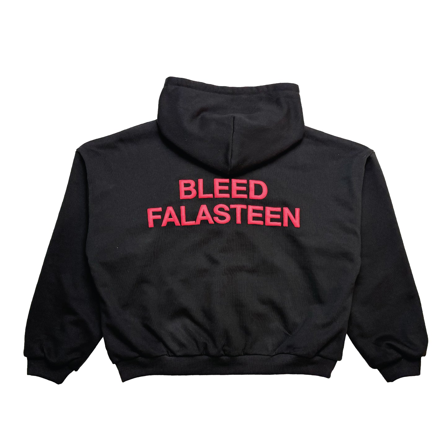 PJE X JERICHO "BLEED FALASTEEN" REVERSIBLE ZIP HOODED SWEATSHIRT