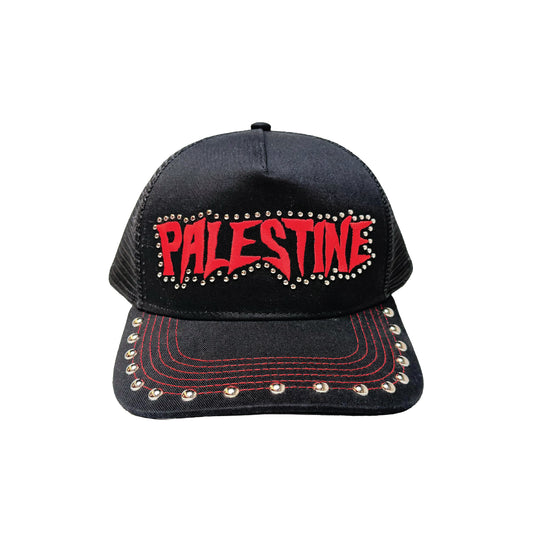 STUDDED TRUCKER CAP