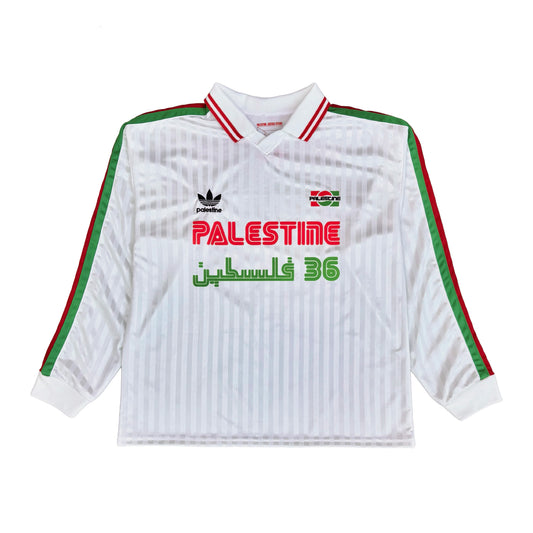 STRIPED L/S FOOTBALL JERSEY