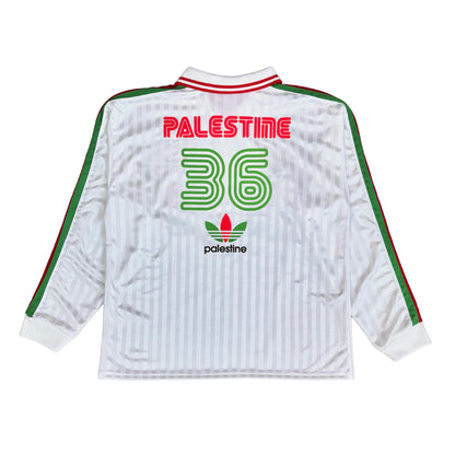 STRIPED L/S FOOTBALL JERSEY
