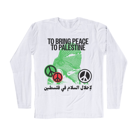 L/S PEACE AND UNITE T-SHIRT